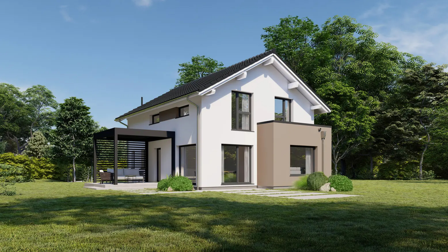 Danwood Familienhaus mit Garten und Terrasse